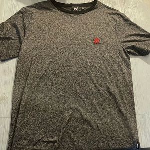 Rose embedded shirt
